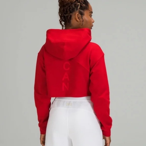 LIMITED EDITION CANADA OLYMPIC LULULEMON
Lululemonn cropped hoodie - Picture 2 of 6